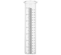 LAPYAPPE Pluviómetro de Borosilicato Alto 2 Piezas para Medición de Lluvia Precisa Aplicación Sencilla Adecuado para Estadísticas Meteorológicas y Uso Diario
