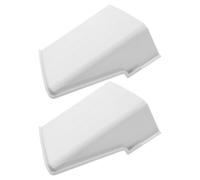 LAPYAPPE Protector de Cámara Exterior contra Lluvia y Granizo, Funda de Plástico Blanco para Cámara de Seguridad, Pack de 2, Previene Sobrecalentamiento y Extiende Vida Útil