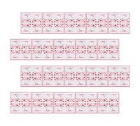 LAPYAPPE Servilletas de Papel Rojas 20 Piezas Fuerte Absorción Diseño de Corazón y Uso Versátil para San Valentín y Bodas en Decoraciones y Celebraciones