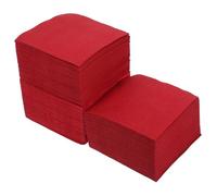 LAPYAPPE Servilletas de Papel Rojo para Desechables Suaves 150 Restaurantes Occidentales y Mesas de Comedor Elegantes