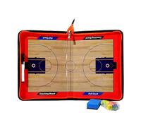 LAPYAPPE Tablero de Entrenamiento Magnético de Baloncesto de Pvc, Pizarra Portátil Superficie de Borrado en Seco y Doble Set de Marcadores, Adecuado para Entrenadores y Estrategias