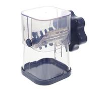 LAPYAPPE Trituradora Manual de Maní y Jengibre Portátil de Abs Ligera para Cocina y Exteriores, Machacador Desmontable Fácil de Limpiar y Ahorrar Esfuerzo