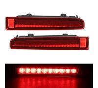 Lapyyne 2 Unids Coche Tercera Luz de Freno Alta Puerta de Luz de Freno Trasera LáMpara de Freno de Montaje Alto para- T5 T6 para 2003-2016 Rojo