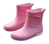 Laquieio Botas De Lluvia Para Mujer Barato Adulto Al Aire Libre Muy CóModas Botas de Agua de Moda Zapatos de Trabajo al Aire Libre Botas de Goma Para Mujer -1