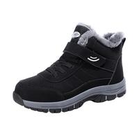 Laquieio Botas Hombre Invierno 2025 Botas Nieve Impermeable Casual CláSico Ante Elegante Botas De Nieve Ultraligero Antideslizante Fiesta Zapatos-11