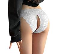 Laquieio Bragas Menstruales Talla Grande Bragas sin Costuras Talla Grande Ropa Interior Cómodas y Suaves Thong Underwear del Dia Mujer