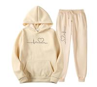 Laquieio Chándal Mujer Conjunto Talla Grande Bolsillos Chaquetas Clasic Algodón Verano Tendencia Bolsillo Deportes Con Cremallera Barato Algodón Conjunto women Vestir Fitness Mujers