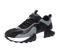 Laquieio Zapatillas Casa Hombre Divertidas Zapatillas De Cuero Ortopédicas Cómodas Algodón Cómodo y Suave Seguridad Ligero con Punta de Acero Regalos Originales