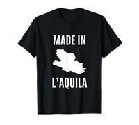 L'Aquila Orgoglio Locale Italia Città Travel Souvenir Camiseta
