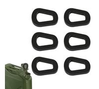 LAQWYNKB Set de 6 Juntas de Repuesto para Bidón de Gasolina | Anillos de goma para latas de combustible de 5 L, 10 L y 20 L, aptos para gasolina, diésel, aceite y agua