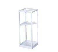 Lar Capaci - Soporte de metal comercial para uso en interiores, soporte cuadrado para paraguas, para entradas, escuelas, oficinas, hoteles, diseño Ele & Slish