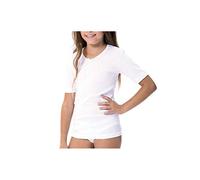 LARA 0138600 - Camiseta NIÑA Termal Manga Corta Niñas Color: Blanco Talla: 12