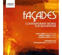 Lara James Facades: Contemporary Works for Saxophone (CD) (Importación USA)