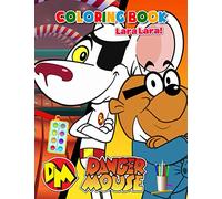 Lara Lara! - Danger Mouse Coloring Book: Cute illustration - Learn and Fun Big Images - For Kids - Stimulate Creativity