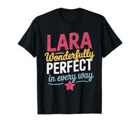 Lara Linda Mujer Niña Mujer Hija Novia Esposa Camiseta