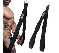 Lara Star Cuerda para tríceps (3 Longitudes en una), Gran Rango de Movimiento, Equipo de Cuerda de Gimnasia para el hogar/Gimnasio