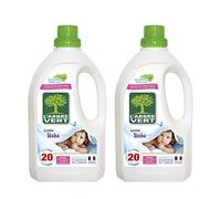 L'Arbre Vert - Líquido para lavado de bebés con aloe vera (20 lavados, 1,5 l/35,2 l), 2 unidades