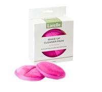 Larelle Almohadillas Limpiadoras de Maquillaje, 2 piezas, Cuidado y limpieza suave para el rostro, Reutilizables, Eliminación suave sólo con agua, de microfibra reciclada