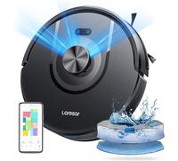 Laresar Robot aspirador robot aspirador con fuerte succión, ideal para L6 Pro, piezas de repuesto desechables, 10 + cepillo de rodillo
