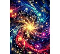 Larg Galaxy Composition Notebook: Plain Paper Journal with Inspirational Quotes on Every Page: Hardcover 110-Page Motivational Notebook | Perfect for ... in Planning, at Work, at Home or Creativity