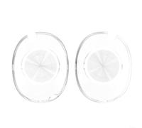 Larga duración para TPU cubierta protectora para Sony WH-1000XM6 a prueba de golpes impermeable (Transparente)