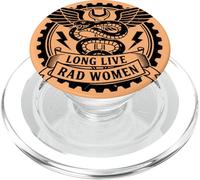 Larga Vida a Las Malas Mujeres Motorista Motociclista Humor PopSockets PopGrip para MagSafe