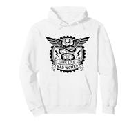 Larga Vida a Las Malas Mujeres Motorista Motociclista Humor Sudadera con Capucha