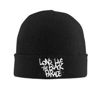 Larga Vida al Desfile Negro Mi Sombrero de Romance químico Skullies de otoño Gorros Cálidos Gorros Cálidos Gorros Unisex Acrílicos de Punto Unisex