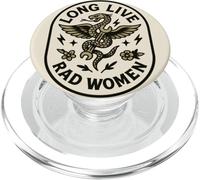 Larga Vida al empoderamiento Feminista de Las Mujeres RAD PopSockets PopGrip para MagSafe