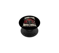 Larga Vida al Rock & Roll Punk Deja Rock Vintage Concierto de Rock PopSockets PopGrip Adhesivo