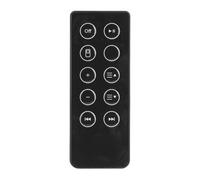 Larga vida útil Diseño ergonómico Mando a distancia de repuesto ideal para sistemas de sonido, fácil de leer Tacto cómodo para adultos mayores,