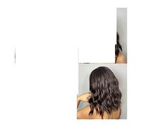 Largas Rubias Ombre Pelucas sintéticas compatible with mujeres Peluca Partida media Temperatura de alta densidad ondulada cosplay resistente al calor(Lc210-4)