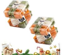 Large 3D Labyrinth Cube Puzzle, 3D Magic Cube Maze Ball Puzzle, Spatial Awareness Brain Training Toy for Stress Relief & Logic Development, Educational Focus Game Gift for Adults Teens(2pcs)