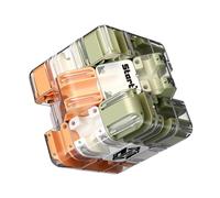 Large 3D Labyrinth Cube Puzzle, Maze Ball Brain Teaser Toy, for Stress Relief & Logic Development, Gift Adults Teens (Normal)