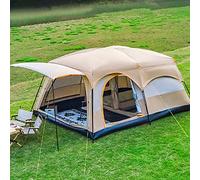 Large 8-12 Person Camping Tents for Family,Waterproof Tent Sun Shelter,Portable Dome Tent Backpacking Tent for Outdoor Indoor,Family Party Tents