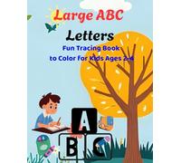 Large ABC Letters,Jumbo Tracing Book For Toddlers & Preschoolers | Big Tracing Letters (A-Z) Fun Tracing Book to Color for Kids Ages 2-4