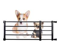 Large barrière pour Chiens, barrière rétractable chiots | Le PARC pour clôture Extra Large pour de s'étend jusqu'à 39,37 pouces | Clôture intérieure Extensible de Porte de Chien