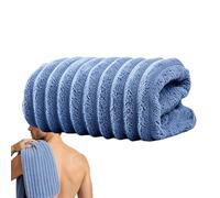 Large Bath Towels Set, Thick Lint Free Fabric, Quick Dry Body Cloth for Absorbency, Soft Breathable Material with Fast Drying Technology, Bathroom Essentials Linen, Multi Purpose Use