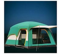 Large Camping Tent 5 to 8 Persons Waterproof,Two Rooms and One Living Room A Tent Practical Advanced Tent Ideal for Camping in The Garden