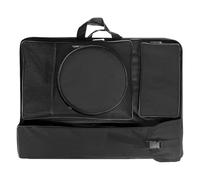 Large Capacity Artist Backpack for Drawing Supplies with Secure Drawing Board Storage | Black Art Bag for Travel and Sketching | Durable Artwork Carry Bag for Sketch Pads, Paints, and Accessories,