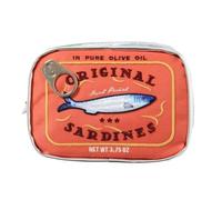 Large Capacity Cute Cosmetic Bag - Creative Makeup Organizer, Portable Beau | Canned Sardine Canned Fish Funny Cosmetic Pouch Cosmetic Bag LaToiletry Storage Pouch For Skincare Product Shampoo Toiletries