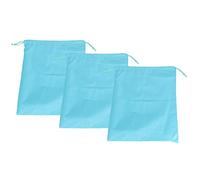 Large Capacity Drawstring Bags 3 Pack | Water - Impermeable & Particle - Blocking Nylon Storage Bags for Clothes/Shoes/Travel | Reusable Organizer for Laundry, Toiletries,