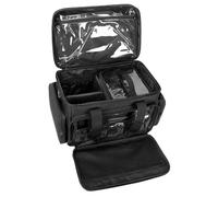 Large Capacity For Travel Makeup Bag, Cosmetic Toiletry Organizer For Women, Travel Toiletry Bag with Compartments, Cosmetic Organizer For Travel and Home Use, Negro, riferimento Alla