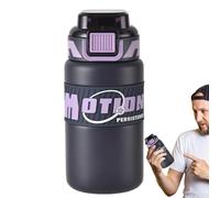 Large-Capacity Leak-Proof Water Bottle Made from High-Quality Stainless Steel | Convenient Handle Drink Cup with Straw Lid for Effortless Hydration | Perfect Travel Mug for Hiking, Camping, and Everyd