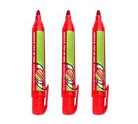 Large Capacity Markers Pen - Body, Quick Dry Ink | Full Size Black Marker With Bold Color Feature, Assorted Tip Writing Tool For Paper Notes, Cloth Labeling, Wood Crafts, Glass Marking, Metal