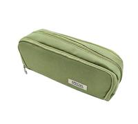 Large Capacity Pencil Case, Multiple Compartments, Pen Organizer, Portable Pen Case for Students, Spacious School Supplies Pouch Bag for Organizing Pens, Pencils, and Accessories, Verde,