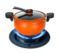 Large Capacity Pressure Cooker With Non-Stick Saucepan & Visible Lid | For Gas Electric Ceramic Halogen Stoves | Home Stews Soups