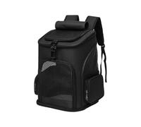 Large Cat Carrier, Expandable Puppy Backpack, Soft Sided Design and Breathable Mesh Panels, Pet Travel Bag for Car, , Vet Visit, Daily Transportation, 16.54X10.63X12.99in