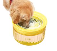 Large Cat Water Bowl, 1800ml Spill Proof Water Bowl Dispenser, Detachable Waterer, Slow Drinking Feeder Container, Pet Supplies for Dogs and Cats, 7.48x7.48x4.33 Inches