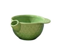 Large Ceramic Berry Washer Bowl With Raised Center Drainage Design